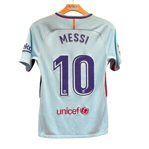 Lionel Messi FC Barcelona Nike 2017/18 Away Jersey Nike 847254-484 Small La Liga